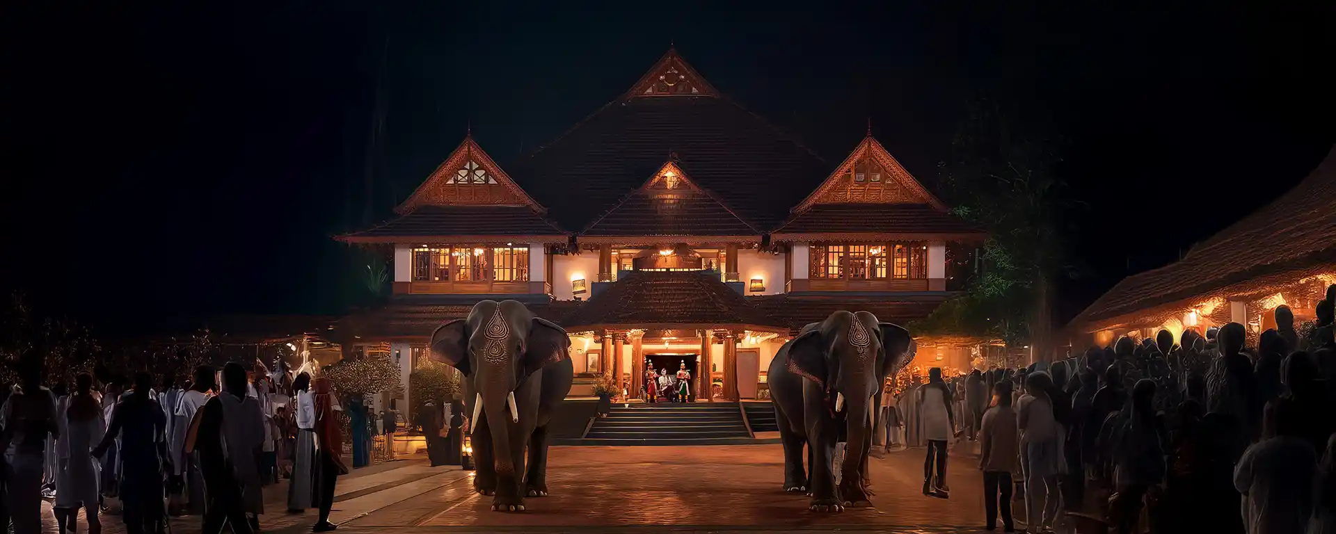 Ezhunnallath Festival of Elephants