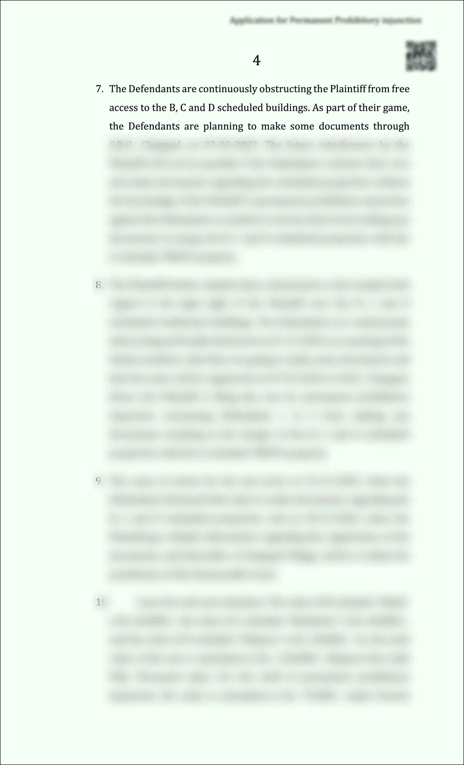 First Civil case against Alummoottil Trust