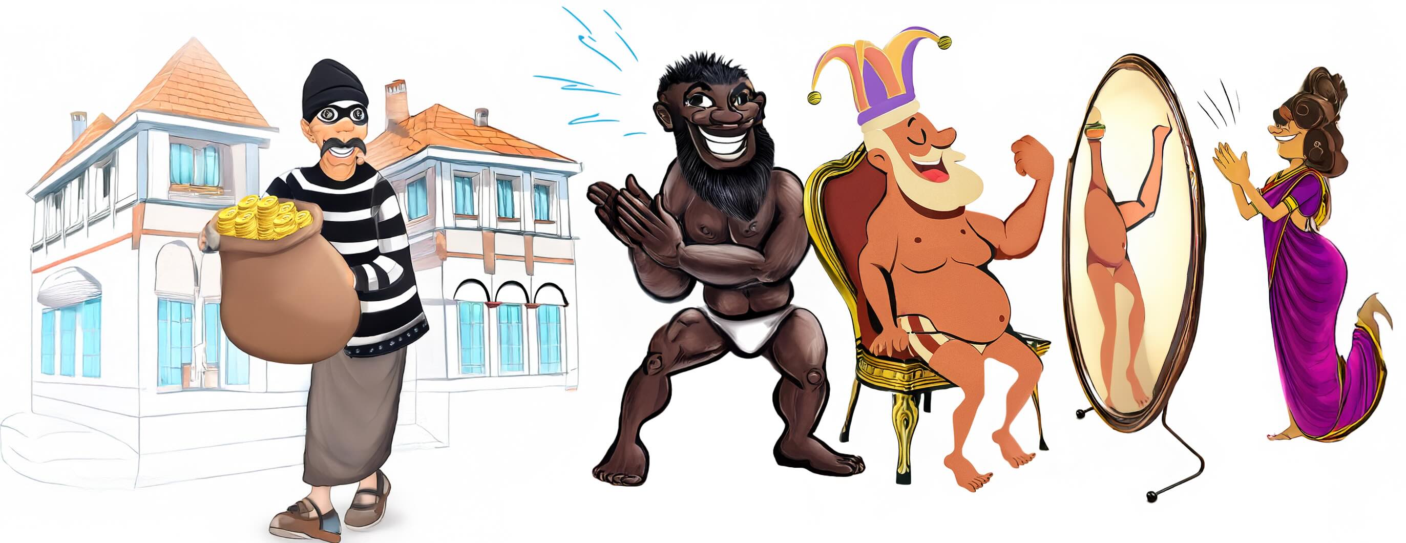 The thief, the thug, the emperor and the wife